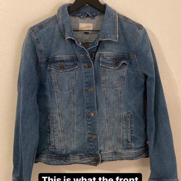 Hand painted Denim Jacket of Bryce Canyon - Picture 4 of 4